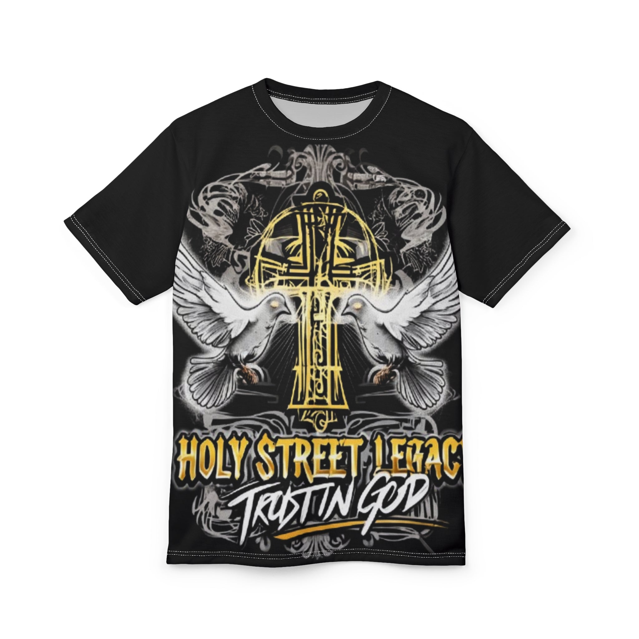 Faith-Inspired Unisex Tee, Trust in God Shirt, Religious Graphic T-Shirt, Inspirational Clothing, Christian Fashion Apparel