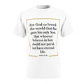 John 3:16 Scripture T-Shirt — Christian Faith Tee with Bible Verse