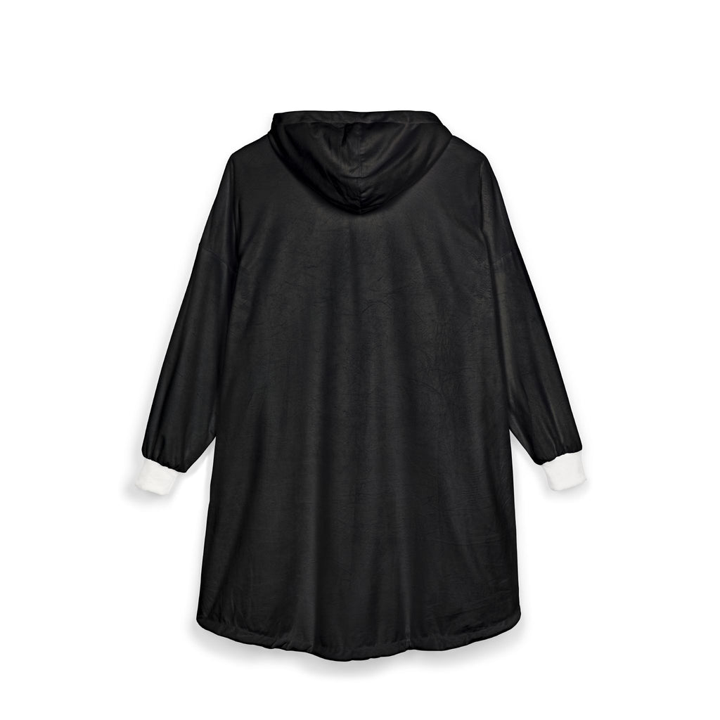 Hooded Blanket — 'Holy Street Legacy' Dove & Cross Cozy Wearable Throw