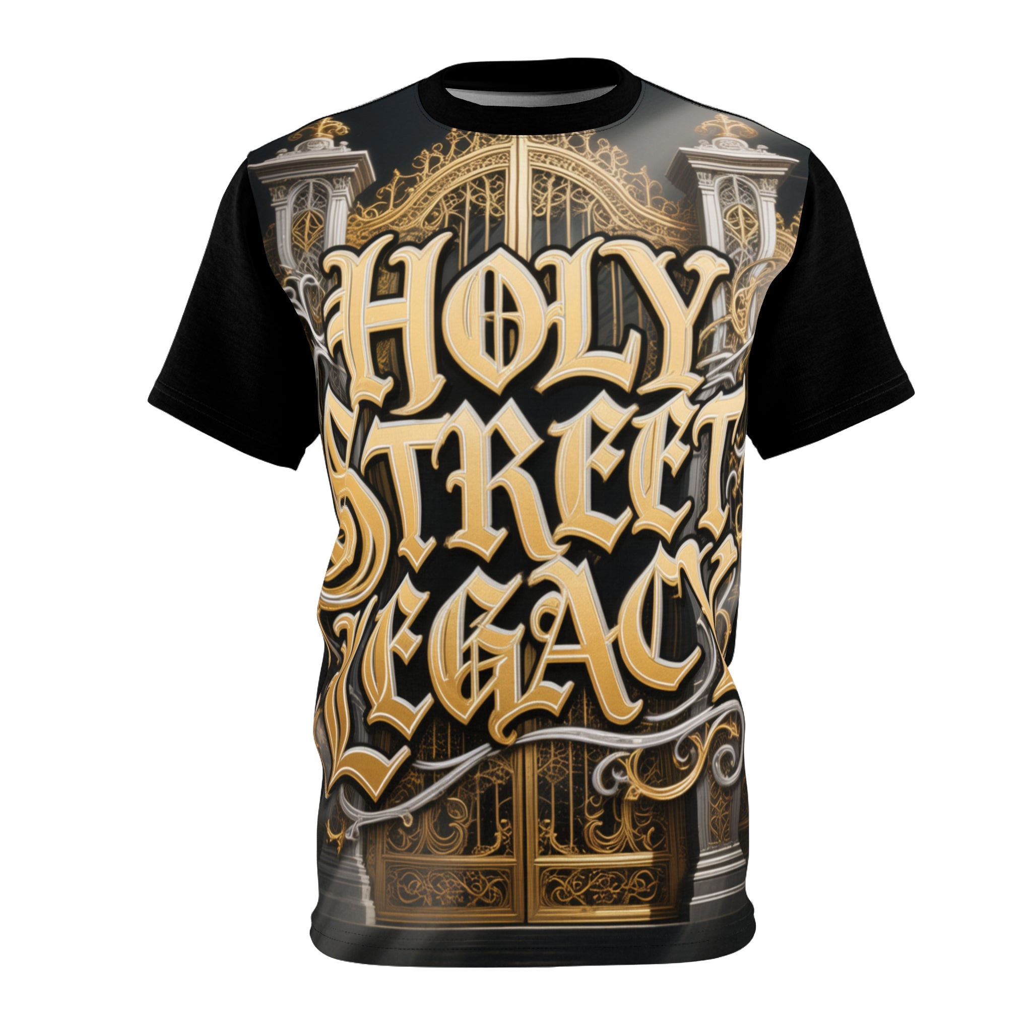 Holy Street Legacy Unisex Tee, Vintage Graphic T-Shirt, Urban Style Fashion, Gift for City Dwellers, Streetwear Essentials