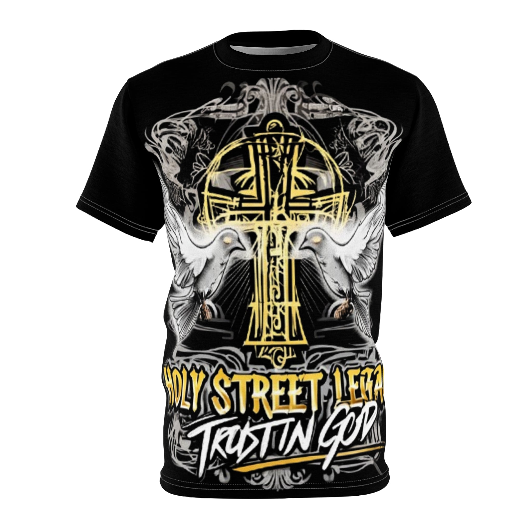 Faith-Inspired Unisex Tee, Trust in God Shirt, Religious Graphic T-Shirt, Inspirational Clothing, Christian Fashion Apparel