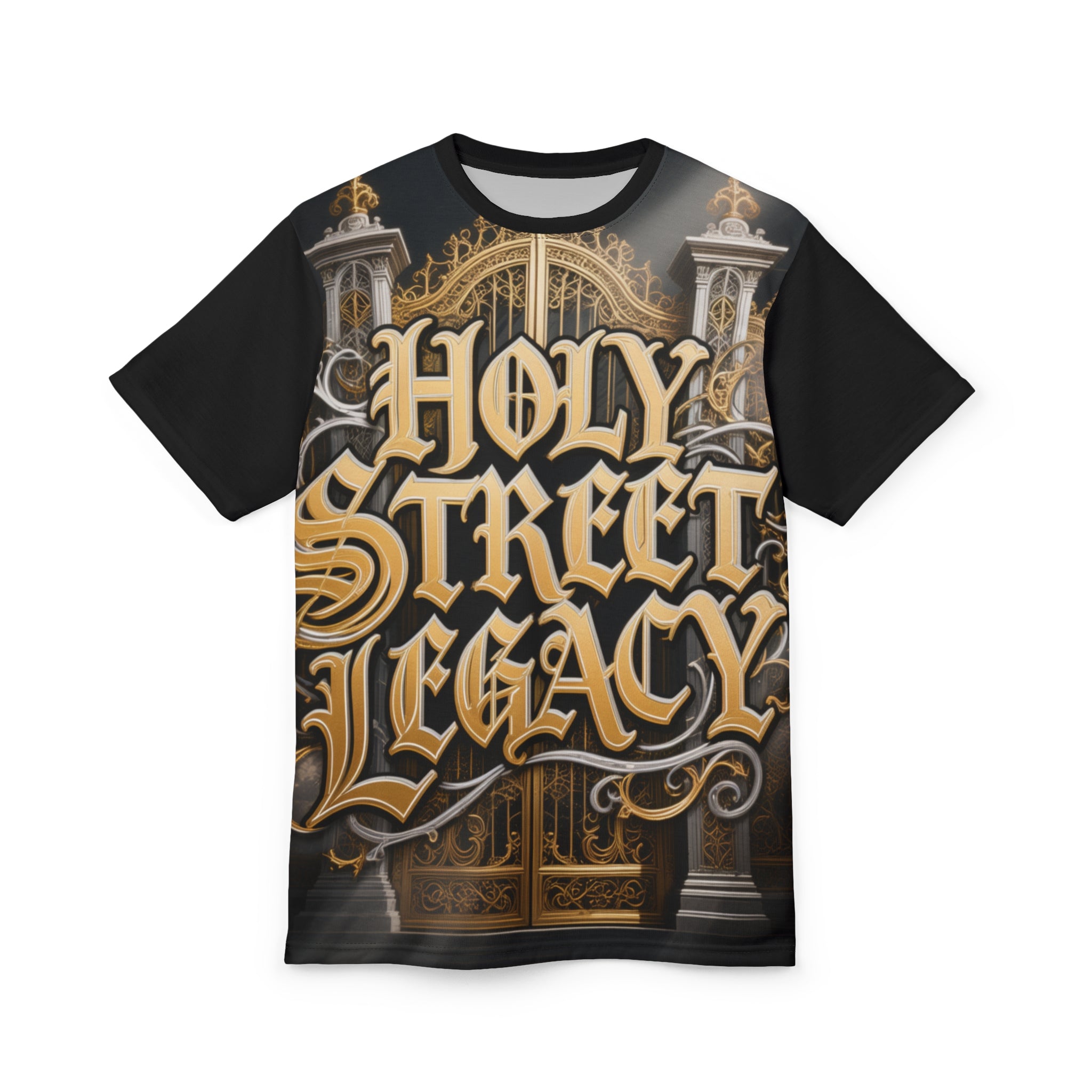 Holy Street Legacy Unisex Tee, Vintage Graphic T-Shirt, Urban Style Fashion, Gift for City Dwellers, Streetwear Essentials